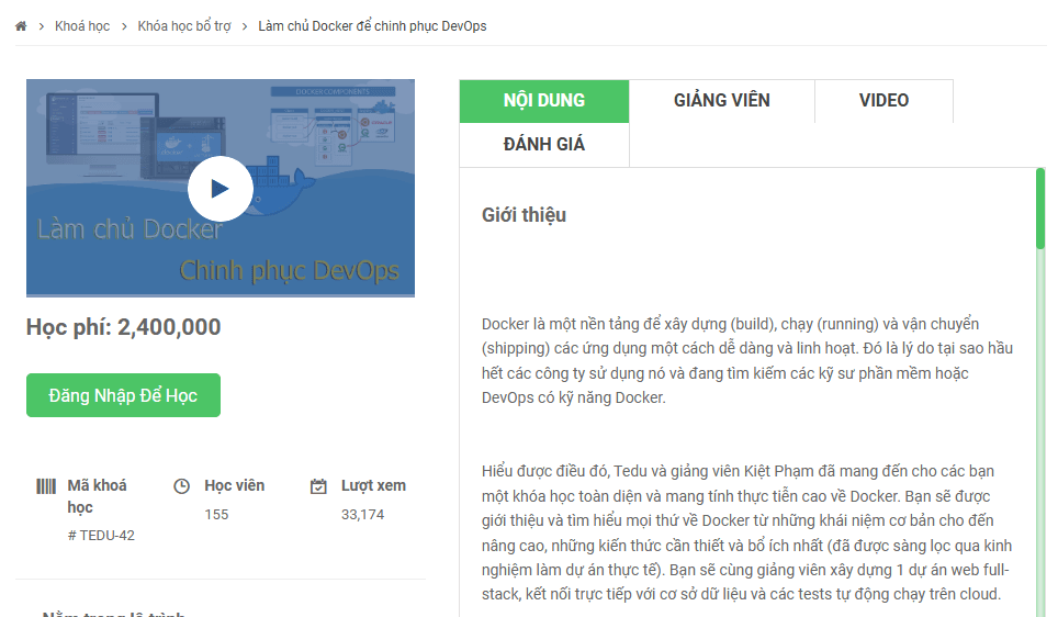 Làm Chủ Docker Để Chinh Phục Devops