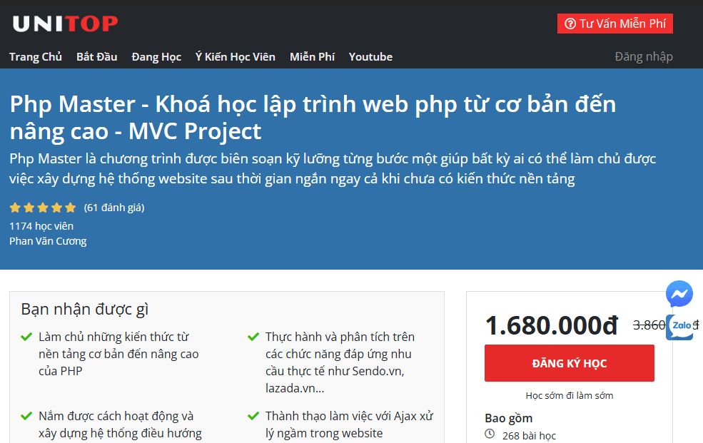  Lập Trình Web Php Từ Cơ Bản Đến Nâng Cao 