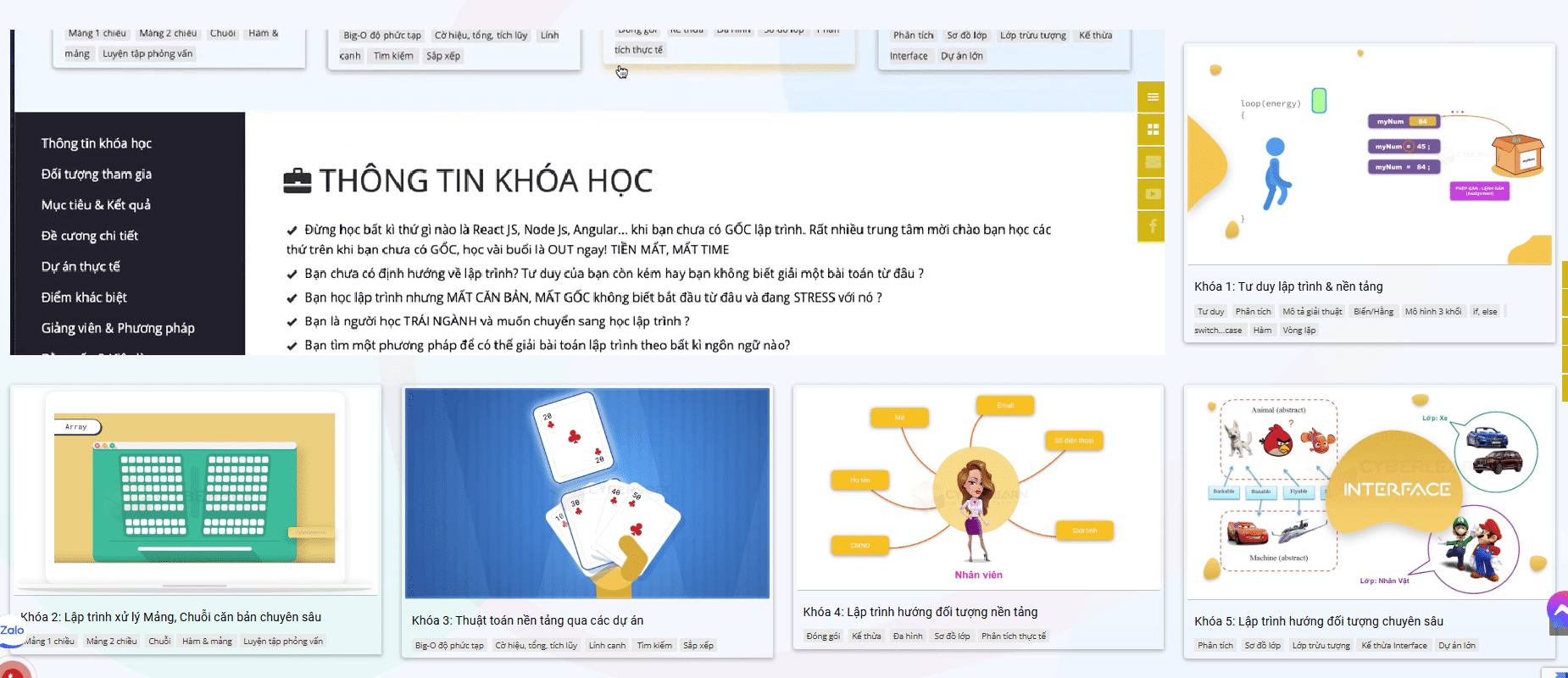 Combo 5 Khóa: Tư Duy Lập Trình, Thuật Toán Nền Tảng &Amp; Lập Trình Hướng Đối Tượng