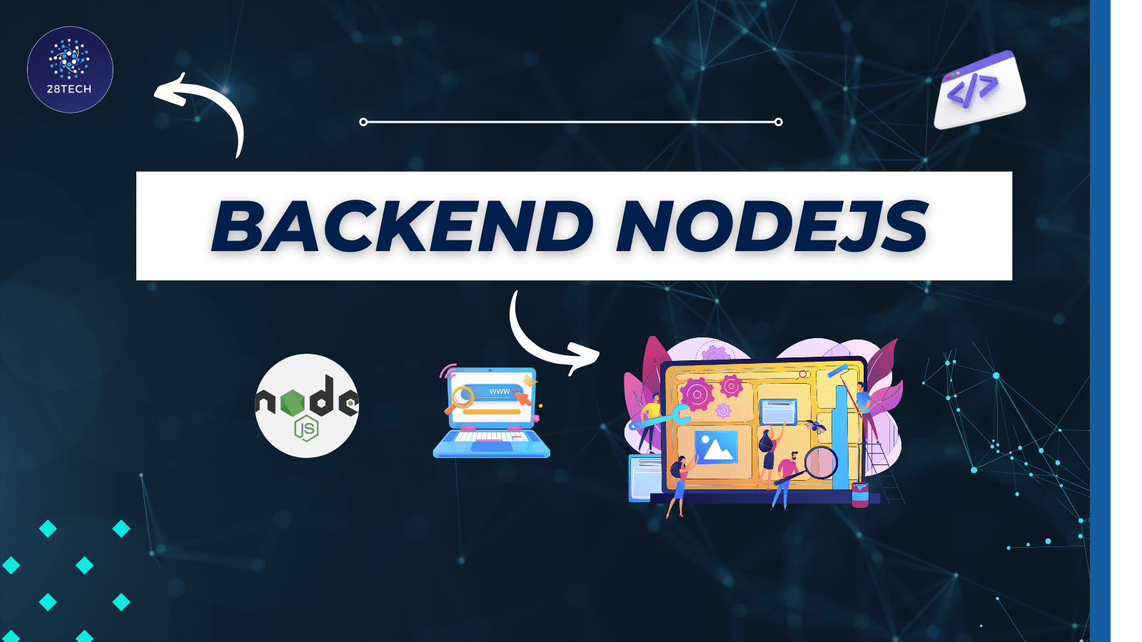 Khóa Học Lập Trình Backend Nodejs 28Tech