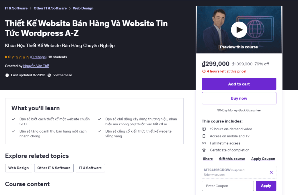 Tài Nguyên Siêu Rẻ Lại Lên 1 Khóa Học Lập Trình Hot Đây , Đây Là Bộ Khóa Học Viết Tool Mmo Cùng Trường Phạm Dogetoolthiết Kế Website Bán Hàng Và Website Tin Tức Wordpress A-Z