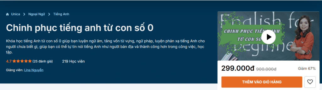Chinh Phục Tiếng Anh Từ Con Số 0