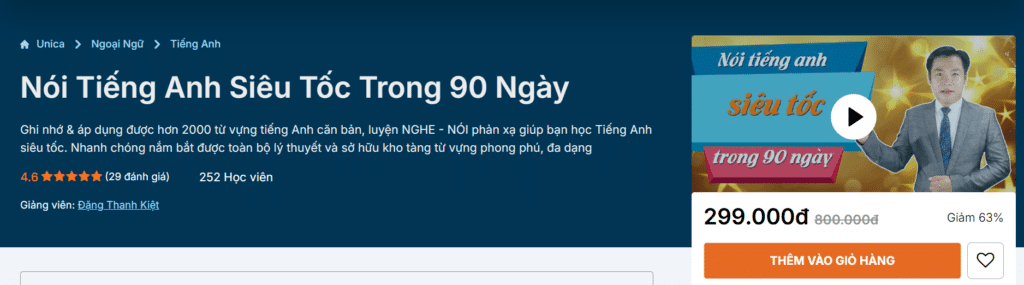 Nói Tiếng Anh Siêu Tốc Trong 90 Ngày