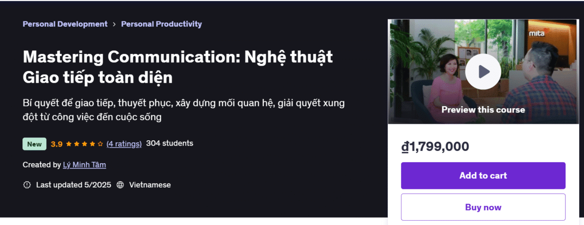 Mastering Communication: Nghệ Thuật Giao Tiếp Toàn Diện