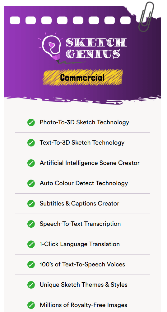 Nâng Cấp Tài Khoản Sketchgenius Chính Chủ